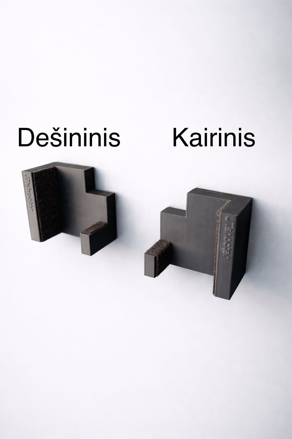 Magnetinis atviro tipo pistoleto laikiklis