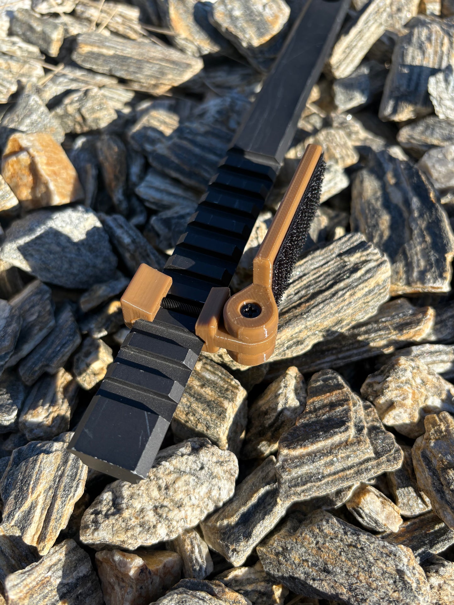 DOPE Card laikiklis Picatinny / Spurh monoblock / Optikai (30mm, 34mm) – Šaudymo korekcijų kortelė
